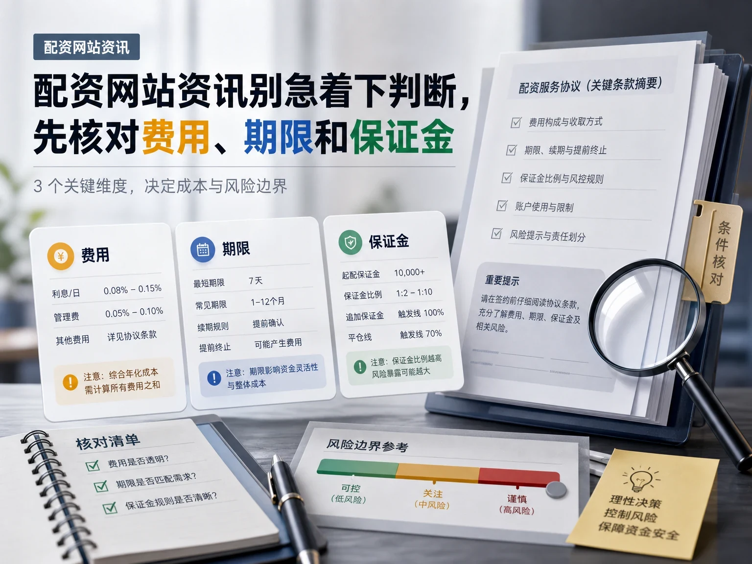配资网站资讯别急着下判断，先核对费用、期限和保证金 插图