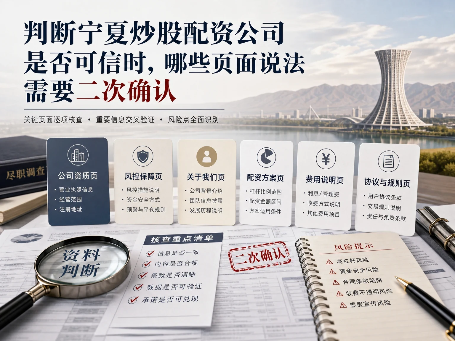 判断宁夏炒股配资公司是否可信时，哪些页面说法需要二次确认 插图